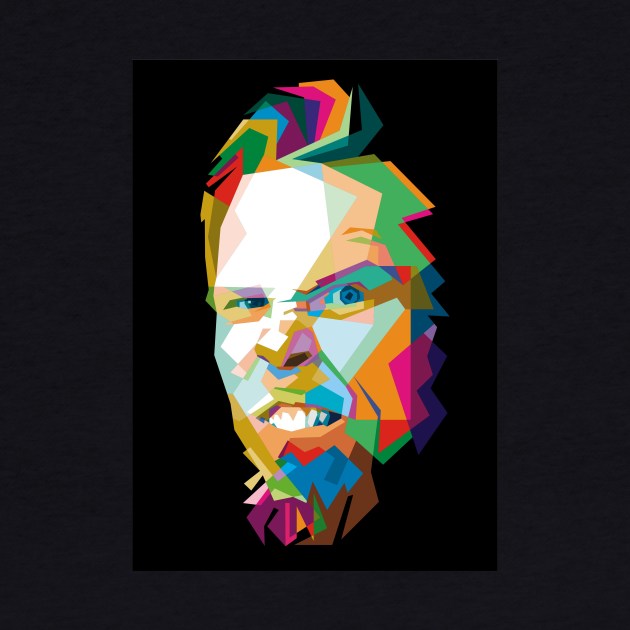 james hetfield WPAP by pucil03